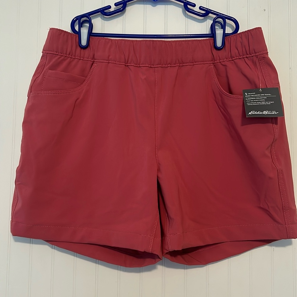Eddie Bauer pink hiking shorts NWT